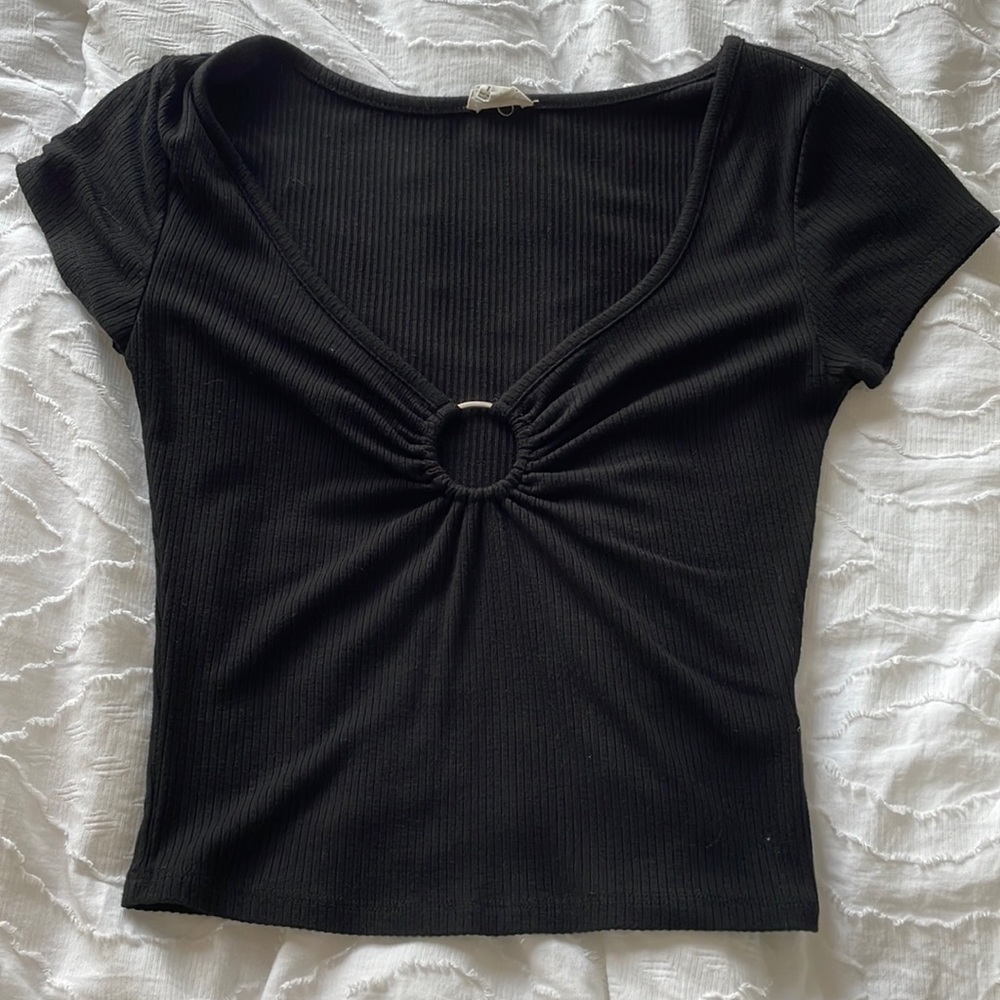 Garage black going out shirt
